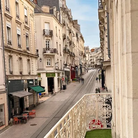 T2 Hypercentre Angers, Balcon, Fresques Apartment Angers